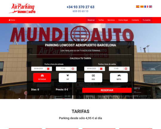 AirParking Mundiauto Logo