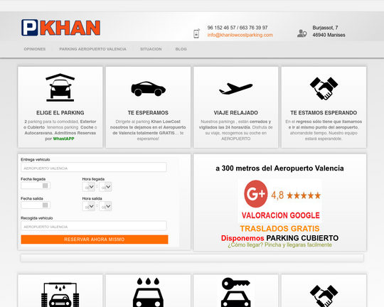 Khan Lowcost Parking Logo