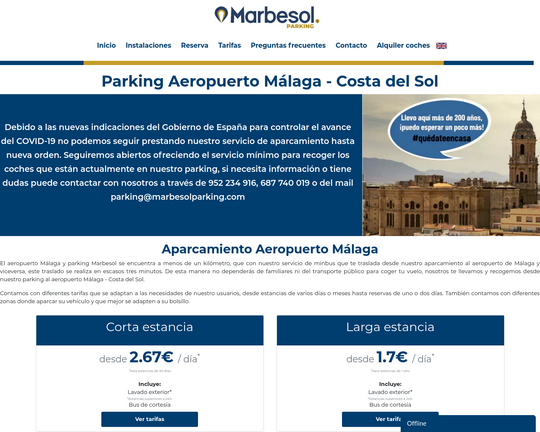 Marbesol Parking Logo