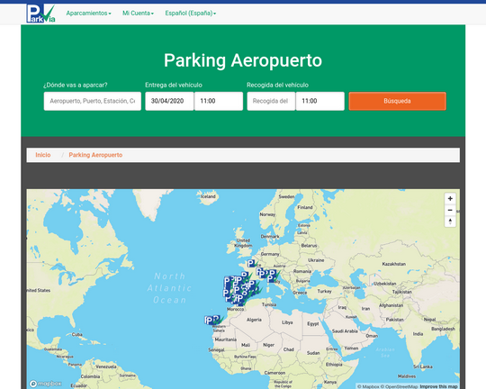 ParkingAeropuerto.es Logo